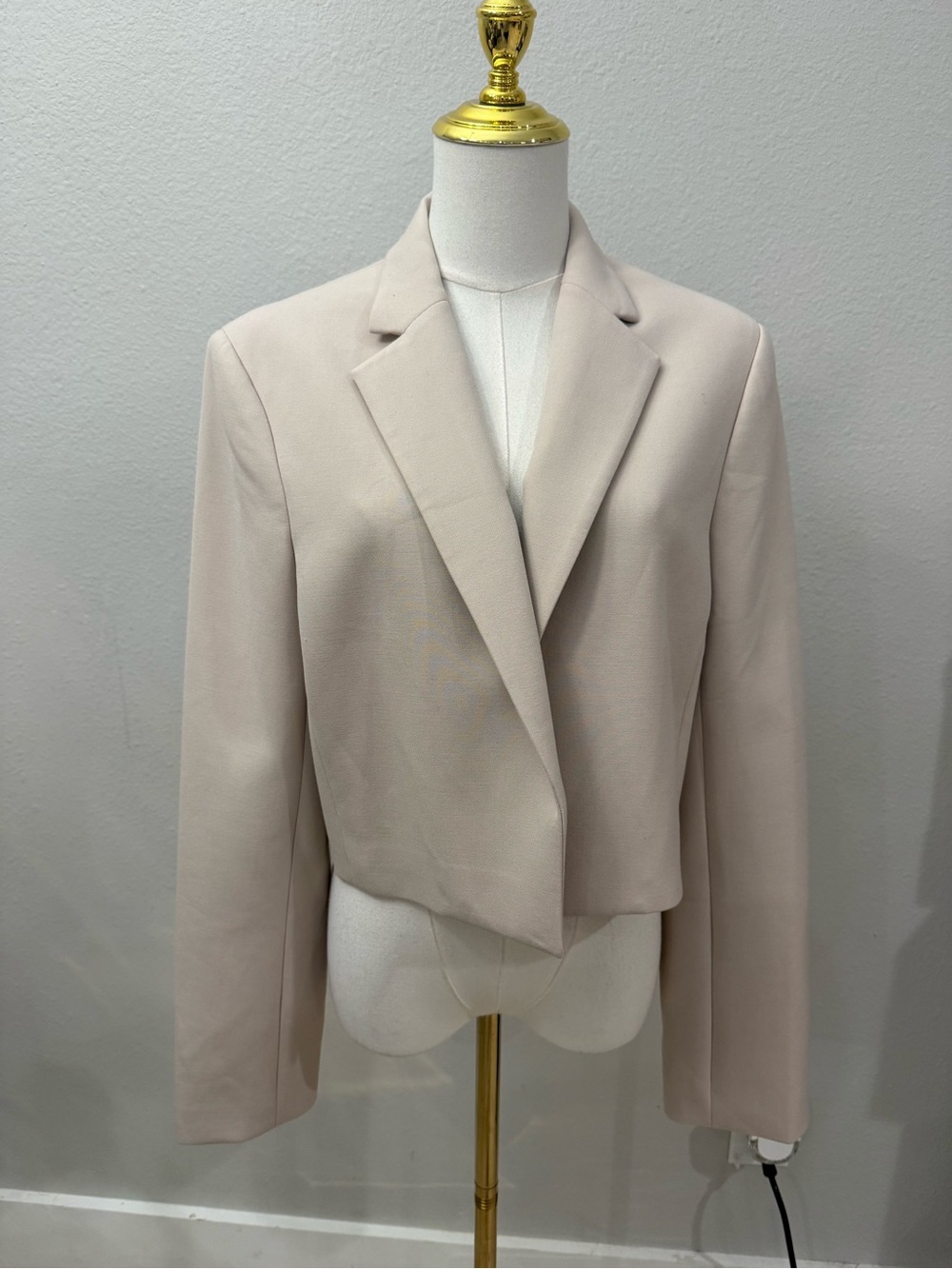 Ten By Babaton Aritzia Sz L Crop Blazer - Picture 2 of 4